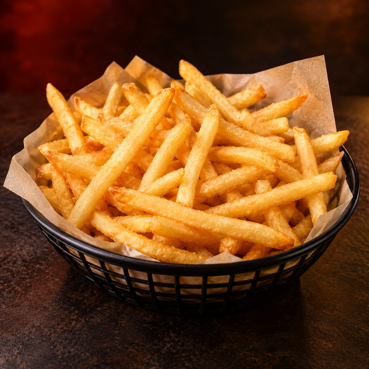 Porção de batata frita